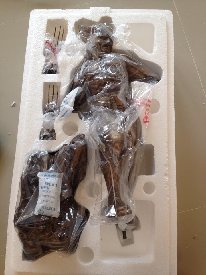Statue Wolverine En Bronze Cold Cast – Sideshow Collectibles – Occasion