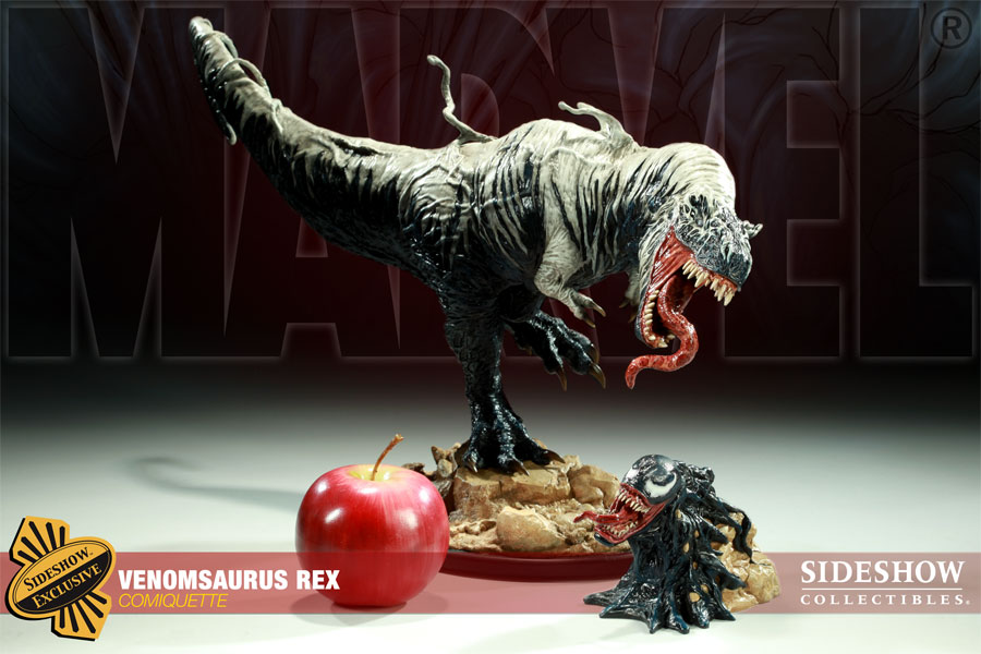 VENOMSAURUS フィギュア Sideshow Collectibles Sideshow Collectibles 200089 Marvel Venomsaurus REX Comiquette GK