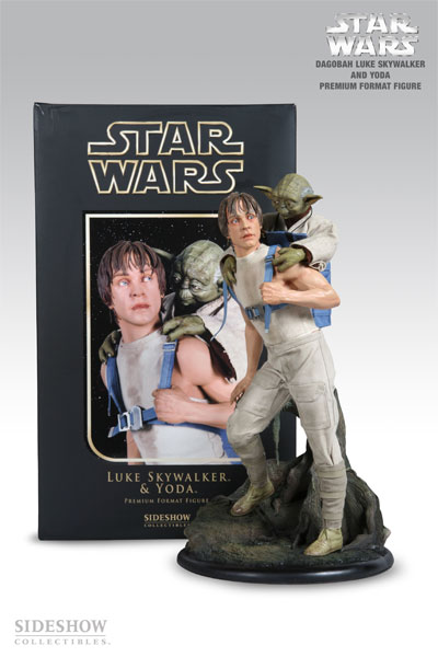 Sideshow Luke & Yoda – Dagobah Training – Figure Set PF 1/4, Star